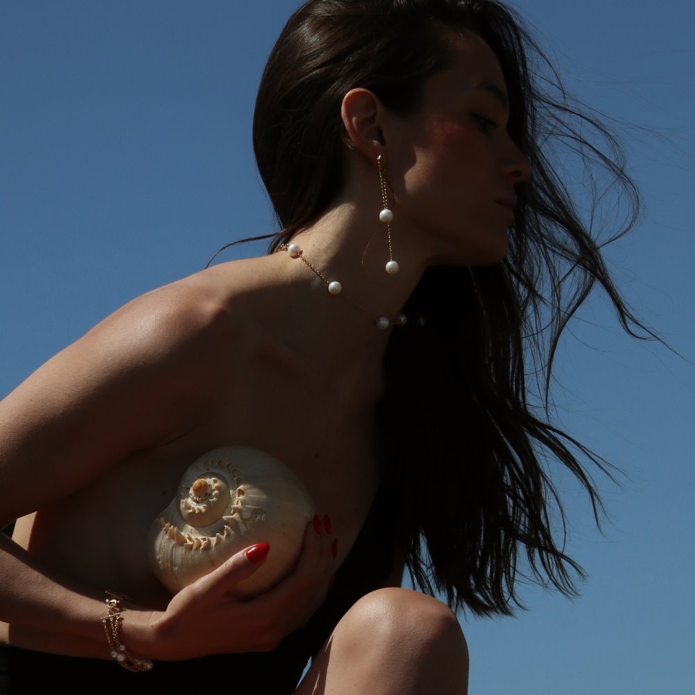 Lucedeimieiocchi - Collana Lola - Argento 925 - Perle