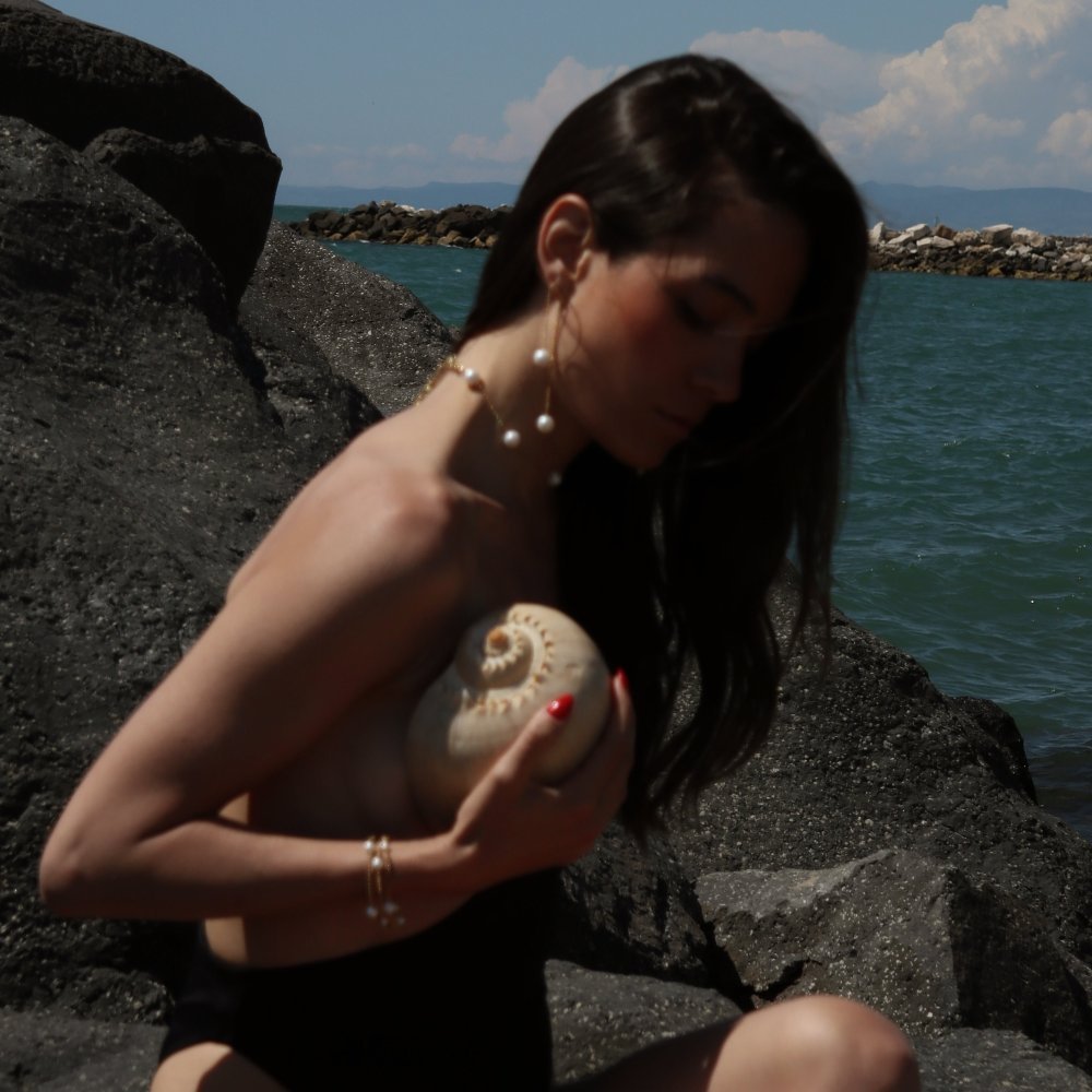 Lucedeimieiocchi - Collana Lola - Argento 925 - Perle