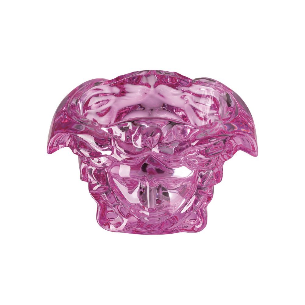 Versace - Vaso Medusa Grande - Cristallo - Pink
