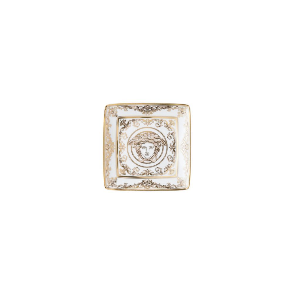 Versace - Coppetta Quadra Piana - Porcellana - Medusa
