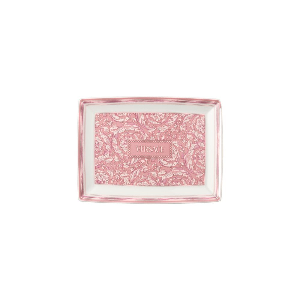 Versace - Piatto Barocco Rose - Porcellana - 18 Cm