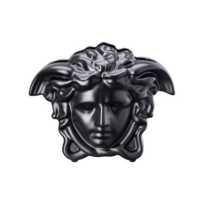 Versace - Vaso Medusa Grande - Porcellana - Black