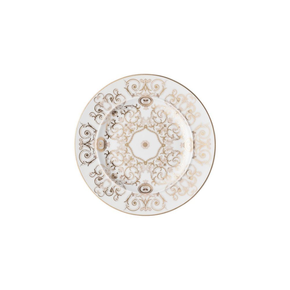 Versace - Piatto Piano 18 Cm - Porcellana Medusa