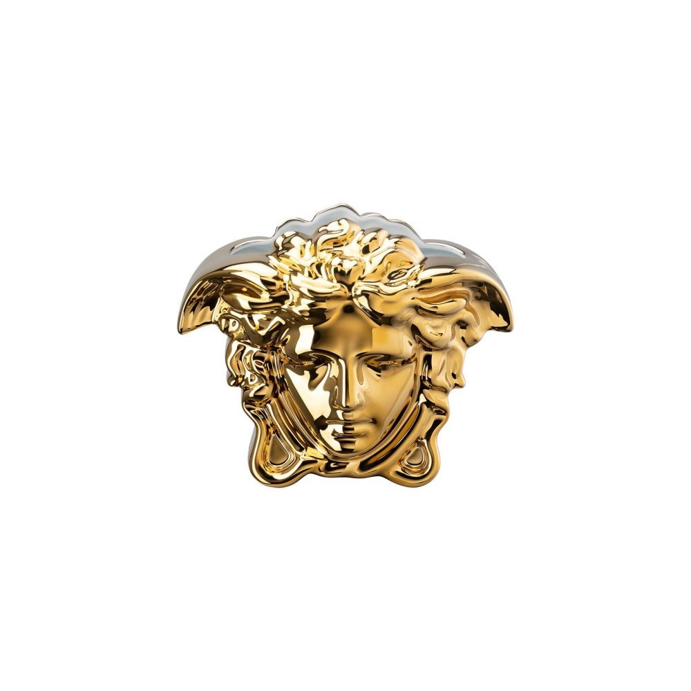 Versace - Vaso Medusa Grande - Porcellana - Oro