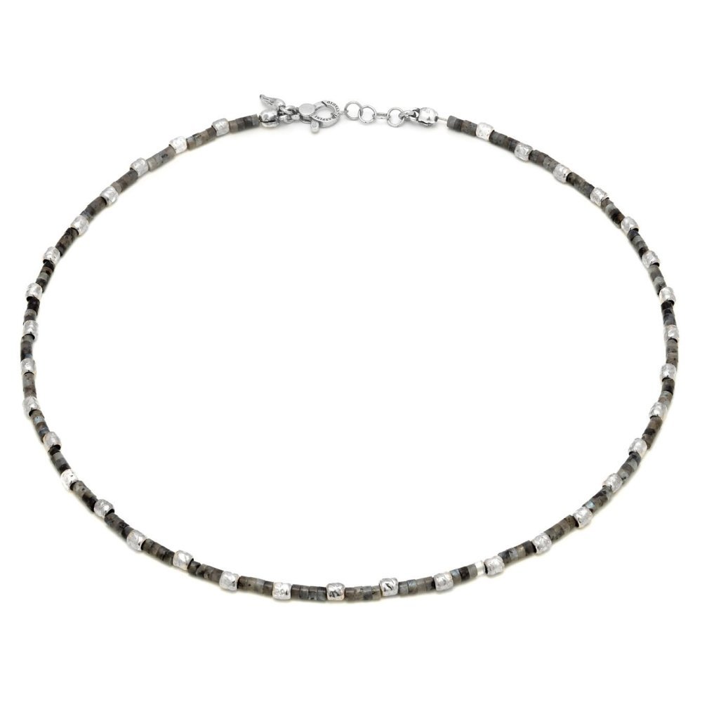 Giovanni Raspini - Collana Tango - Labradorite Grigia