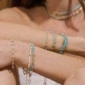 Maman Et Sophie - Bracciale Mia Africa - Turchese - Argento