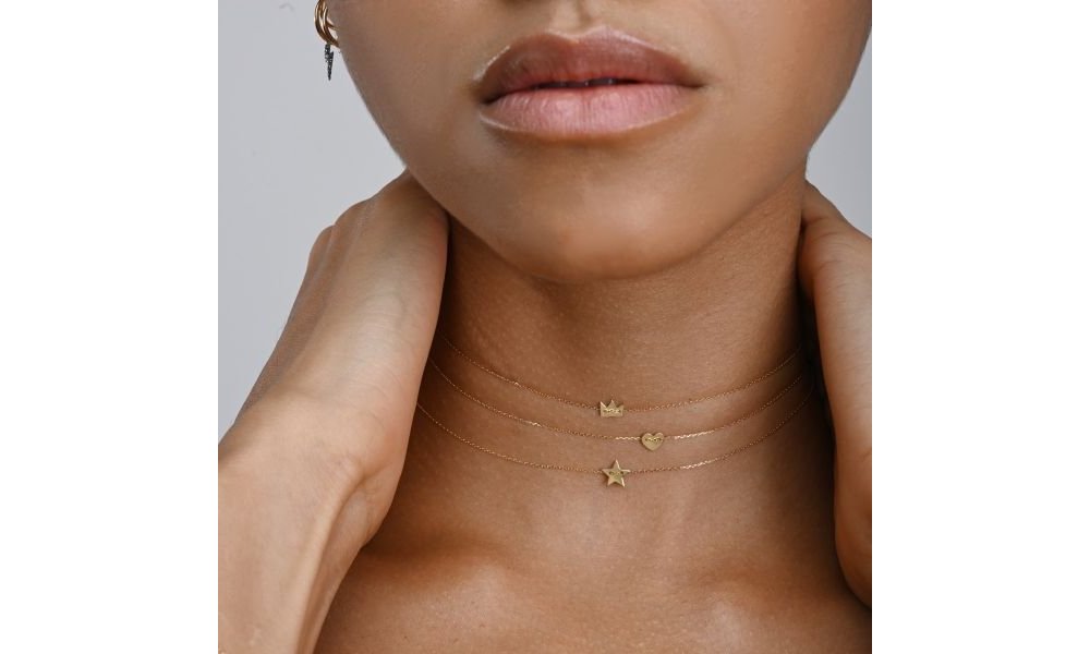 Maman Et Sophie - Girocollo Cuore - Oro Giallo 18Kt