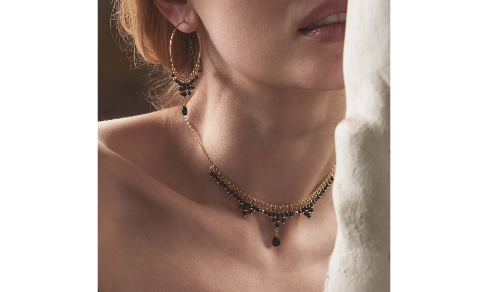 Maman Et Sophie - Girocollo Frange - Argento 925 - Spinello