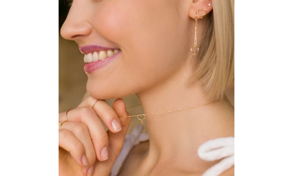 Maman Et Sophie - Girocollo Cuore - Oro 18Kt