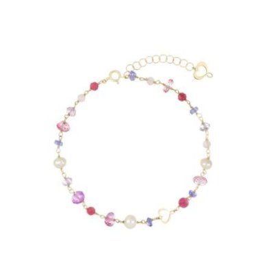 Maman Et Sophie - Bracciale Nuvole - Oro 18Kt - Ametista