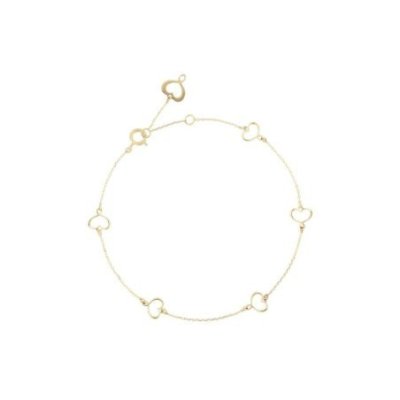 Maman Et Sophie - Bracciale Cuori - Oro Giallo 18Kt