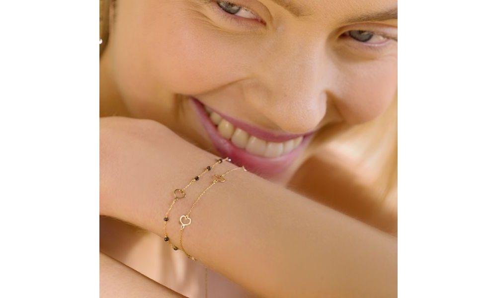 Maman Et Sophie - Bracciale Cuori - Oro Giallo 18Kt