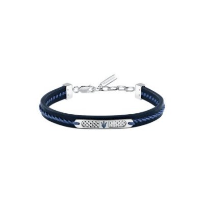 Maserati Gioielli - Bracciale Recycled - Acciaio - Uomo