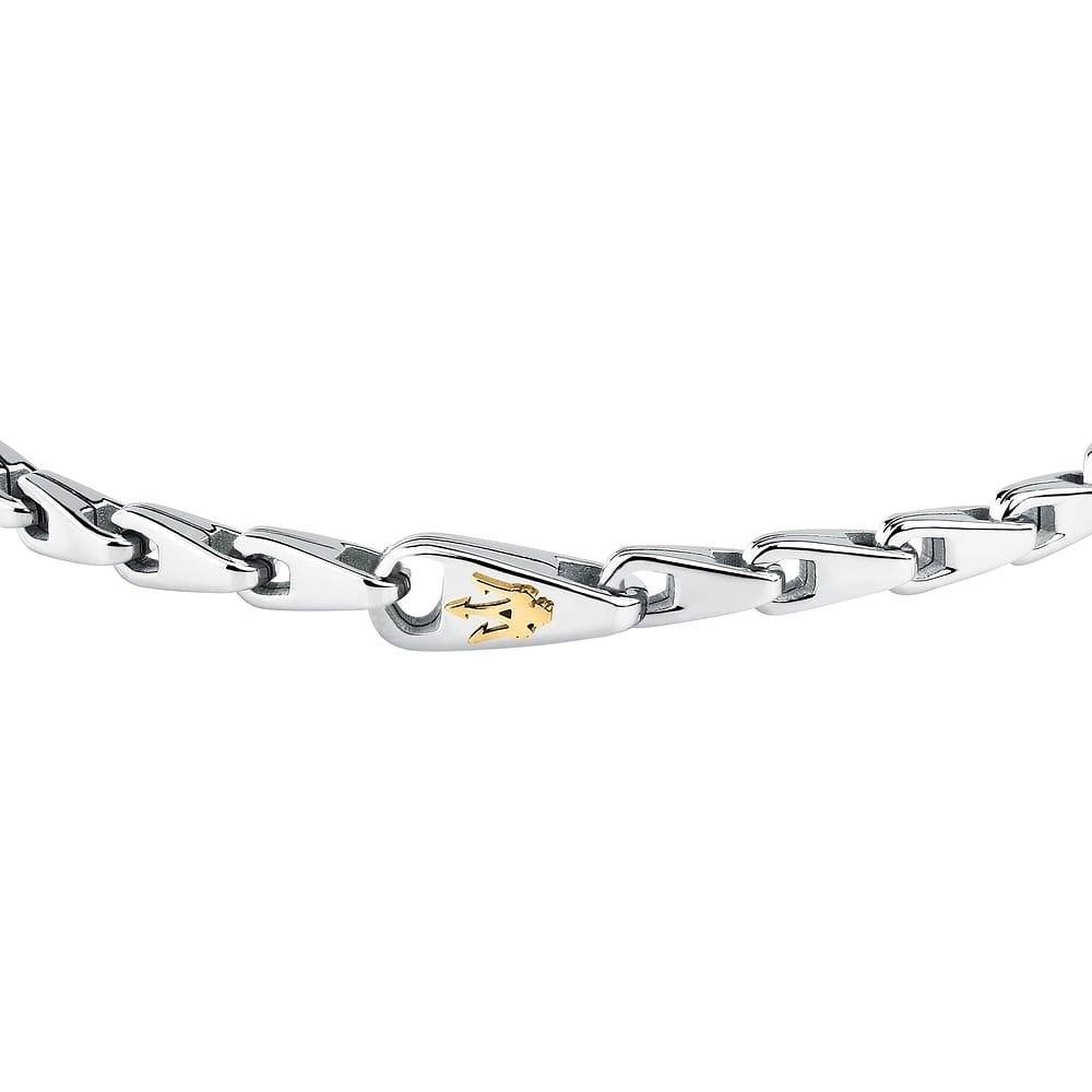 Maserati Gioielli - Bracciale Iconic - Uomo - Acciaio