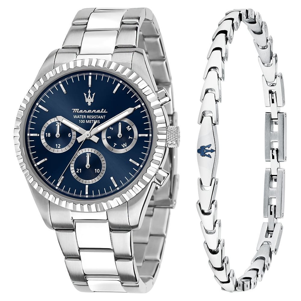 Maserati - Orologio Competizione - Acciaio - Uomo