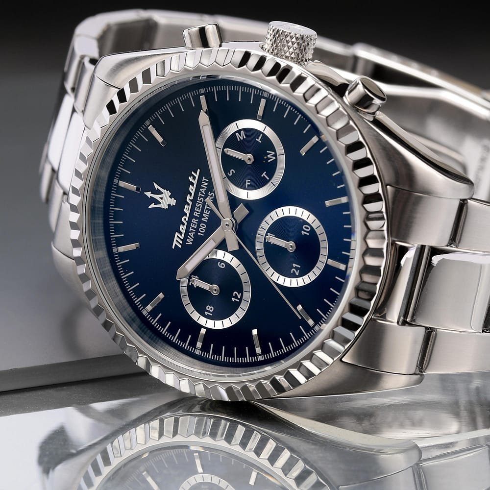 Maserati - Orologio Competizione - Acciaio - Uomo