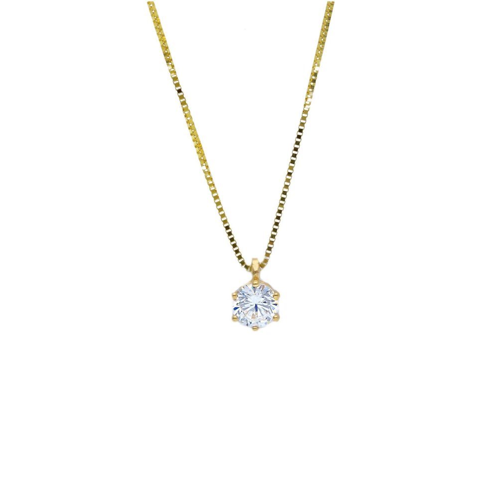 Songa Antonio - Girocollo Punto Luce - Oro Giallo