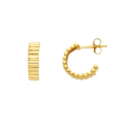 Songa Antonio - Orecchini Lobo - Oro Giallo - 9 Ct