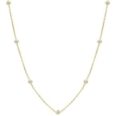 Songa Antonio - Girocollo Pallinato - Oro Giallo