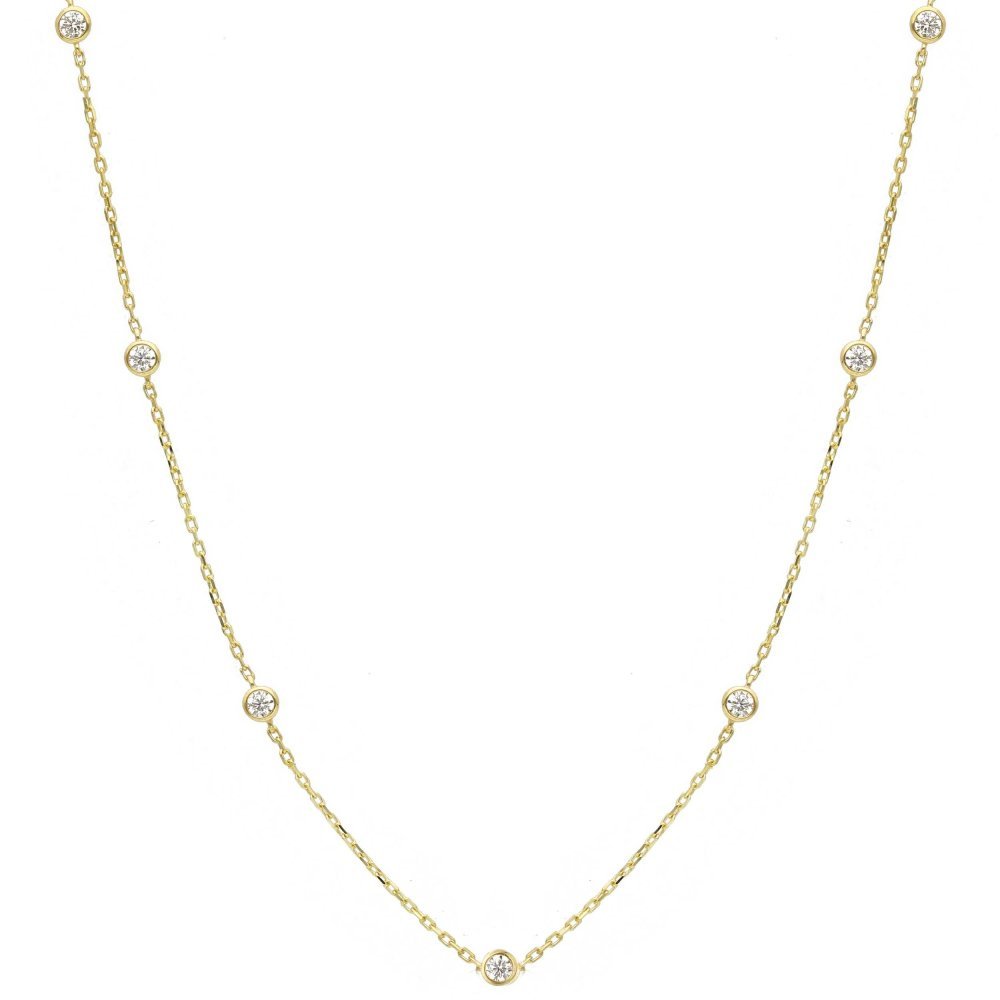 Songa Antonio - Girocollo Pallinato - Oro Giallo