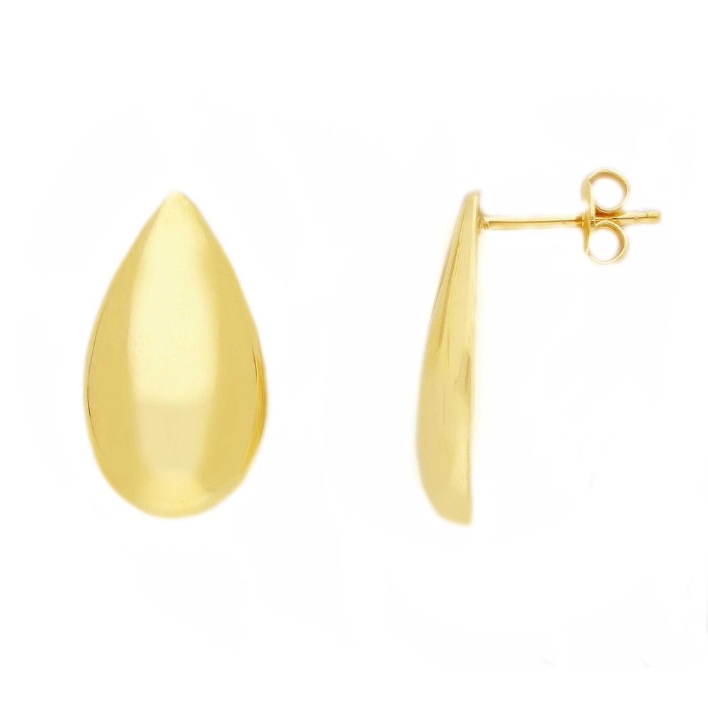 Songa Antonio - Orecchini Lobo - 9 Ct - Oro Giallo