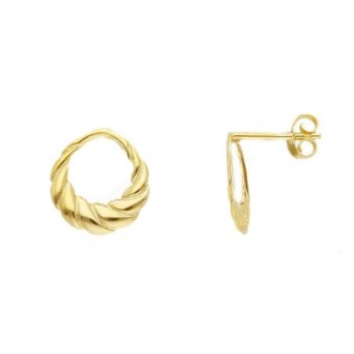 Songa Antonio - Orecchini Lobo - Oro Giallo 9 Ct