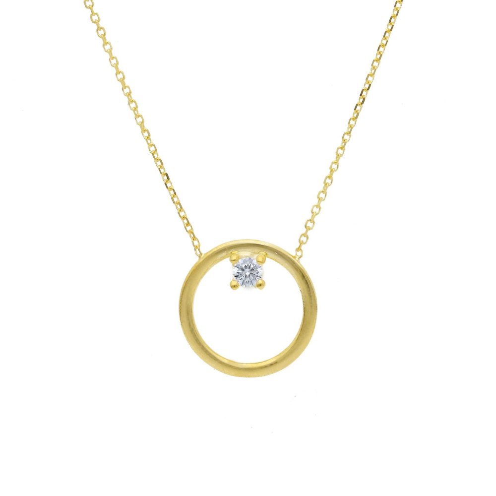 Songa Antonio - Girocollo - Oro Giallo - Zirconia