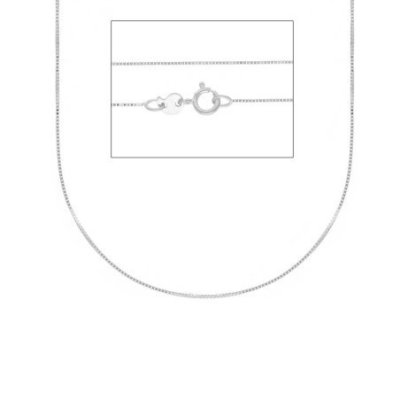 Songa Antonio - Catena Girocollo - Oro Bianco - 9 Ct