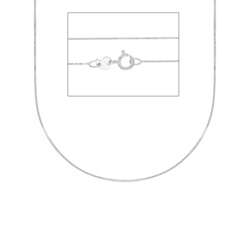 Songa Antonio - Catena Girocollo - Oro Bianco - 9 Ct