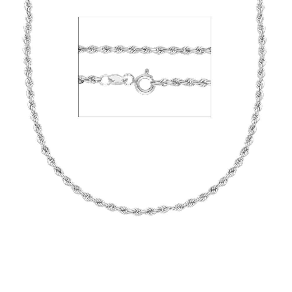 Songa Antonio - Catena Girocollo - Oro Bianco - 9 Ct