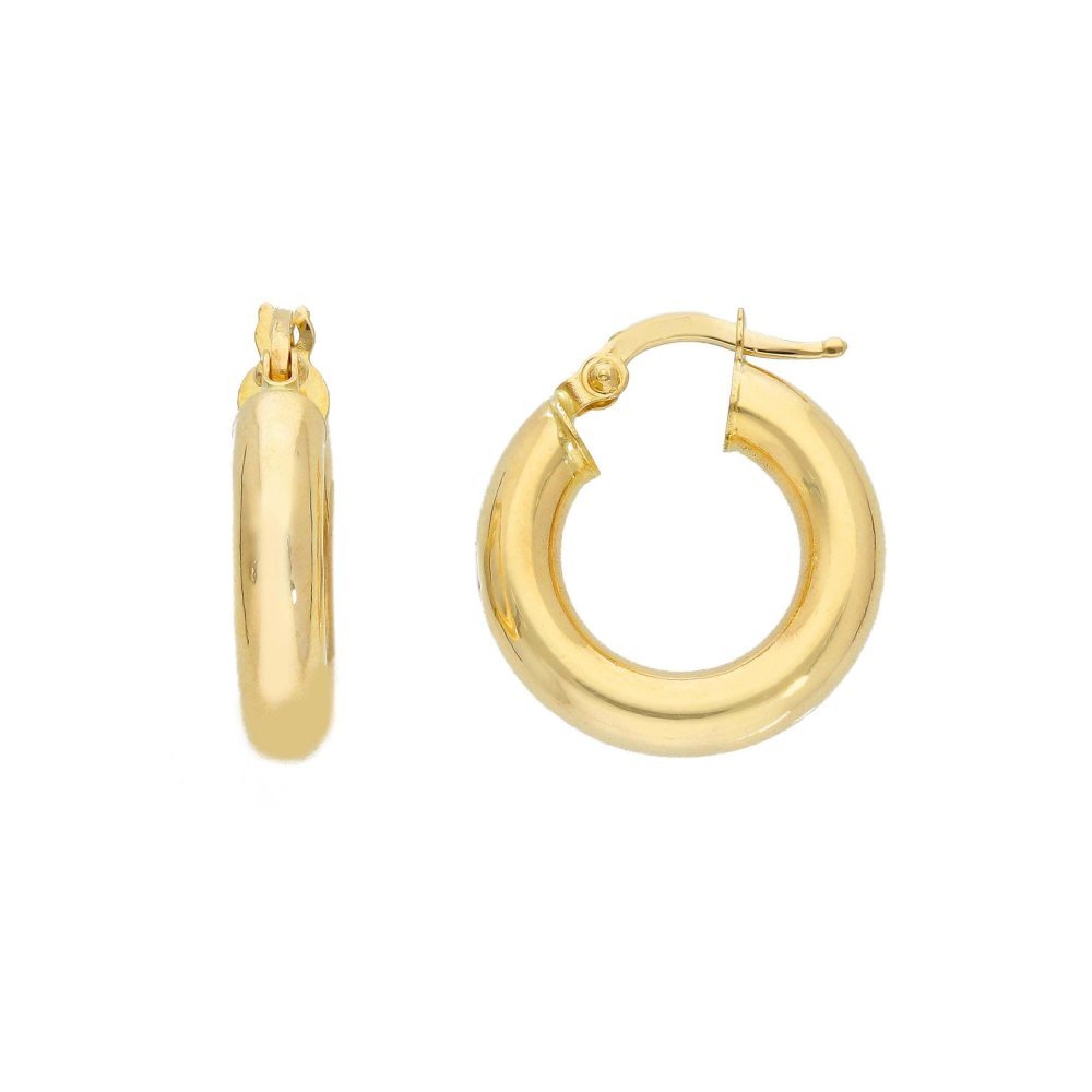 Songa Antonio - Orecchini Cerchio - Oro Giallo - 18 Ct