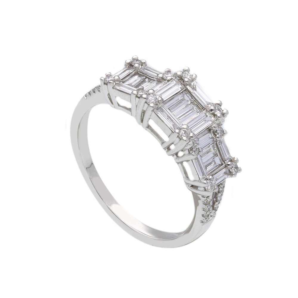 Songa Antonio - Anello Fantasia - Oro Bianco