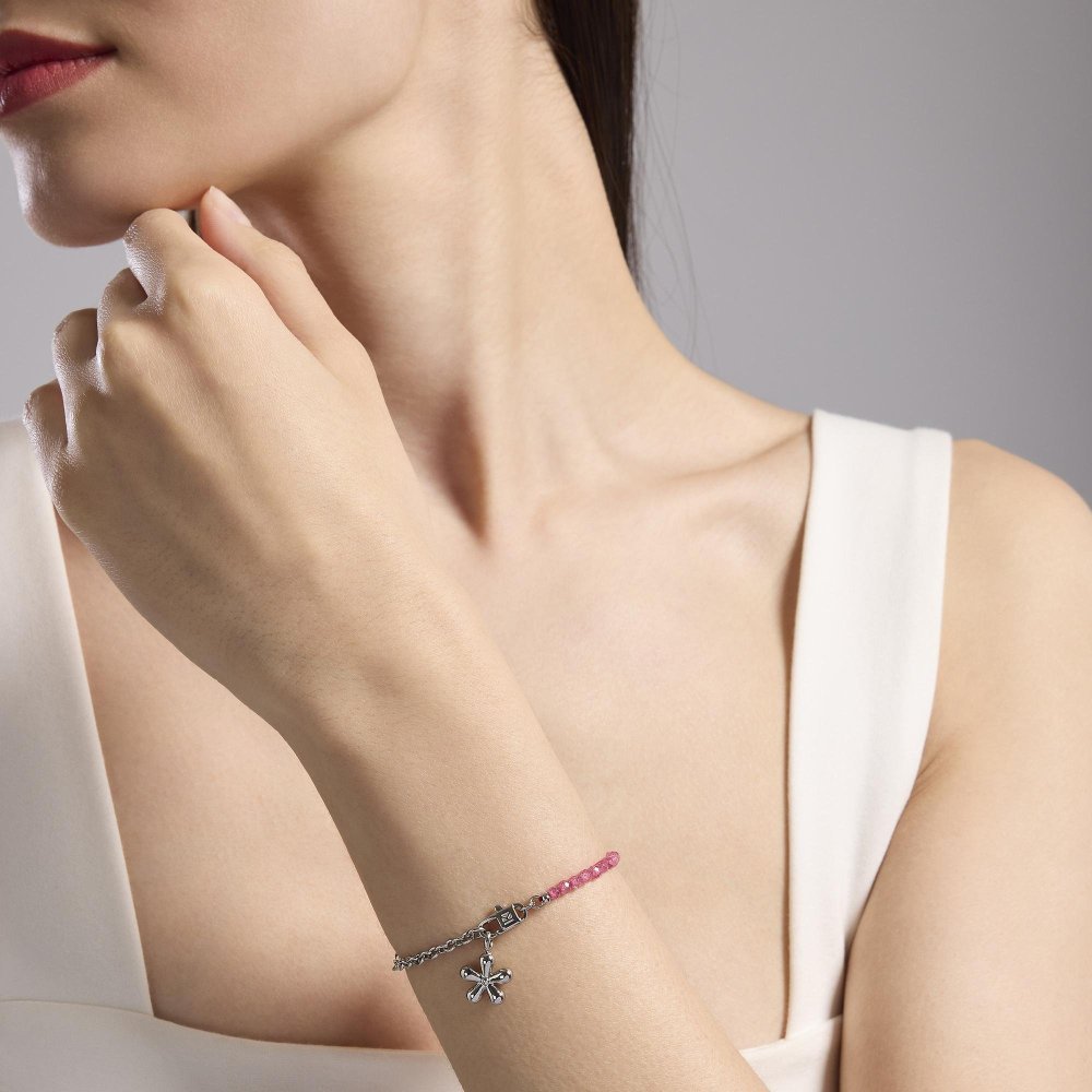 Kidult - Bracciale Señorita - Acciaio - Zirconi