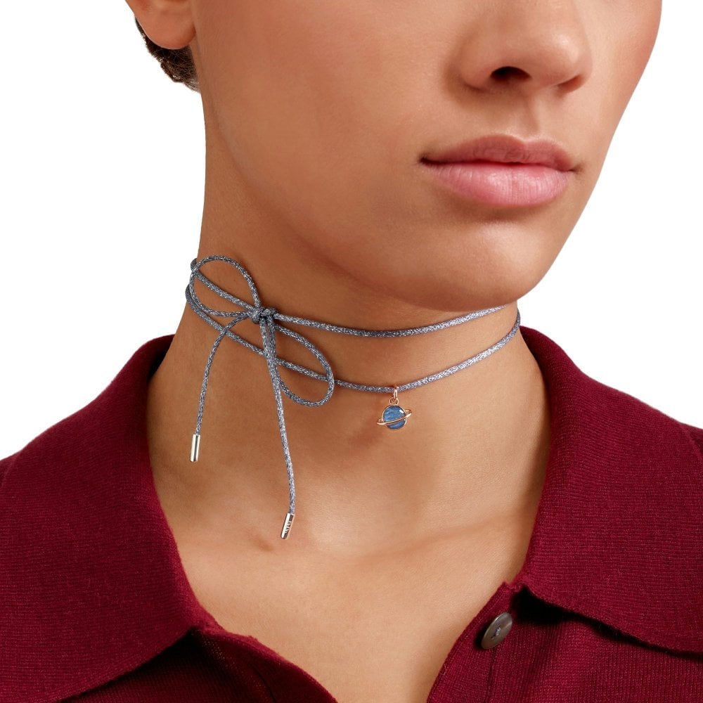 Dodo - Ciondolo Pianeta - Oro Rosa - Smalto