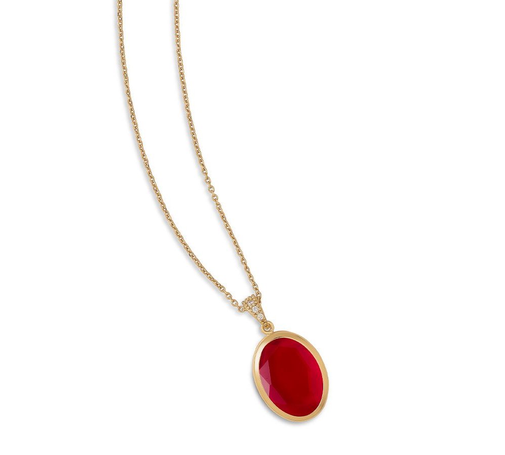 Aquaforte - Collana Caramelle - Oro Giallo - Rosso