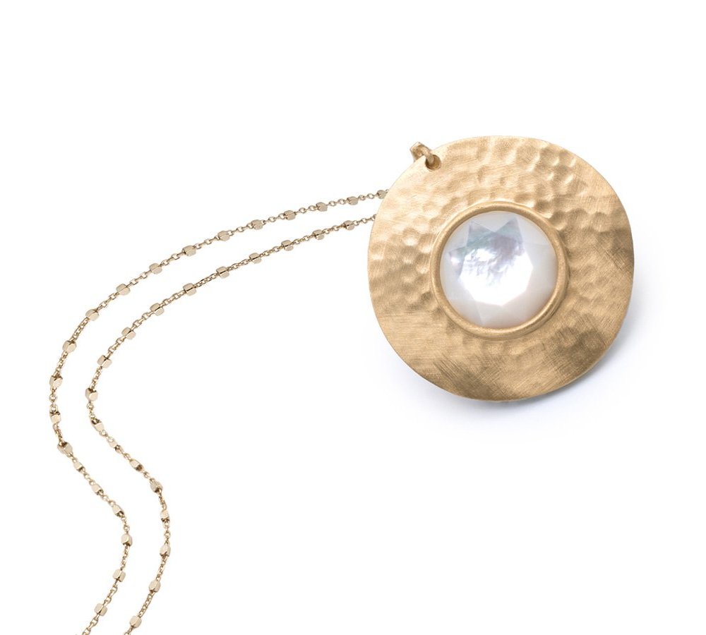 Aquaforte - Collana Lunga Retrò - Madreperla