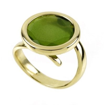 Aquaforte - Anello Caramelle - Verde Milky - Oro