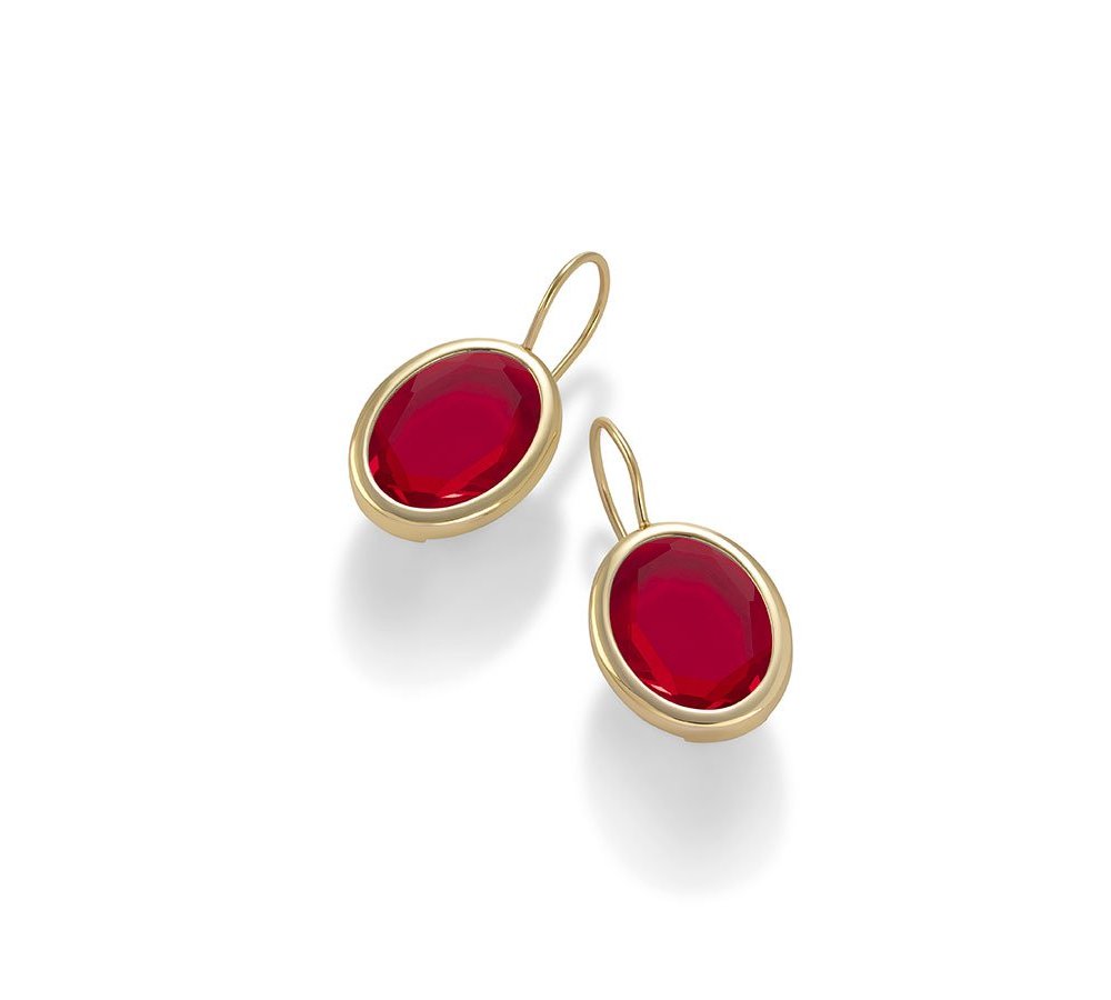 Aquaforte - Orecchini Caramelle - Oro Giallo - Handmade