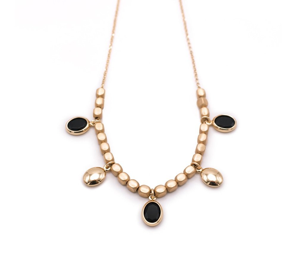 Aquaforte - Collana Mignon - Argento 925 - Oro 23Kt