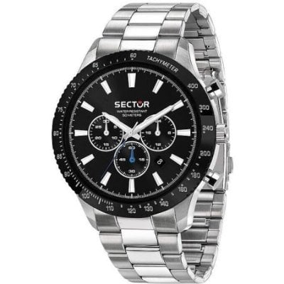 Sector - Orologio Cronografo Uomo - Acciaio - Nero