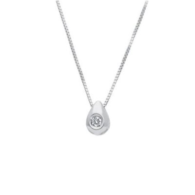 Songa Antonio - Girocollo Punto Luce - Oro Bianco