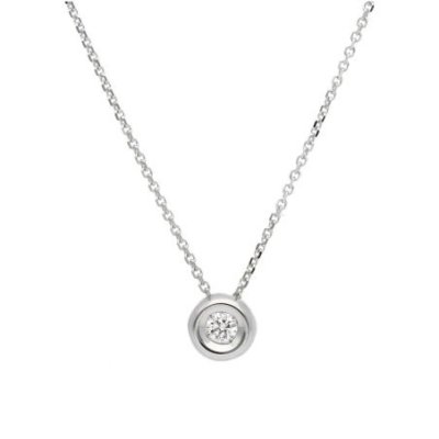 Songa Antonio - Girocollo Punto Luce - Oro Bianco