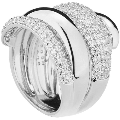 Sovrani - Anello Fashion Mood - Ottone - Zirconi