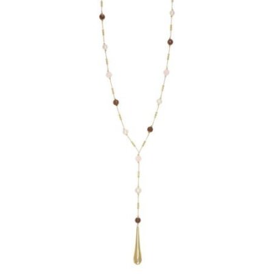 Nivy - Collana Glenda - Argento 925 - Quarzo Rosa