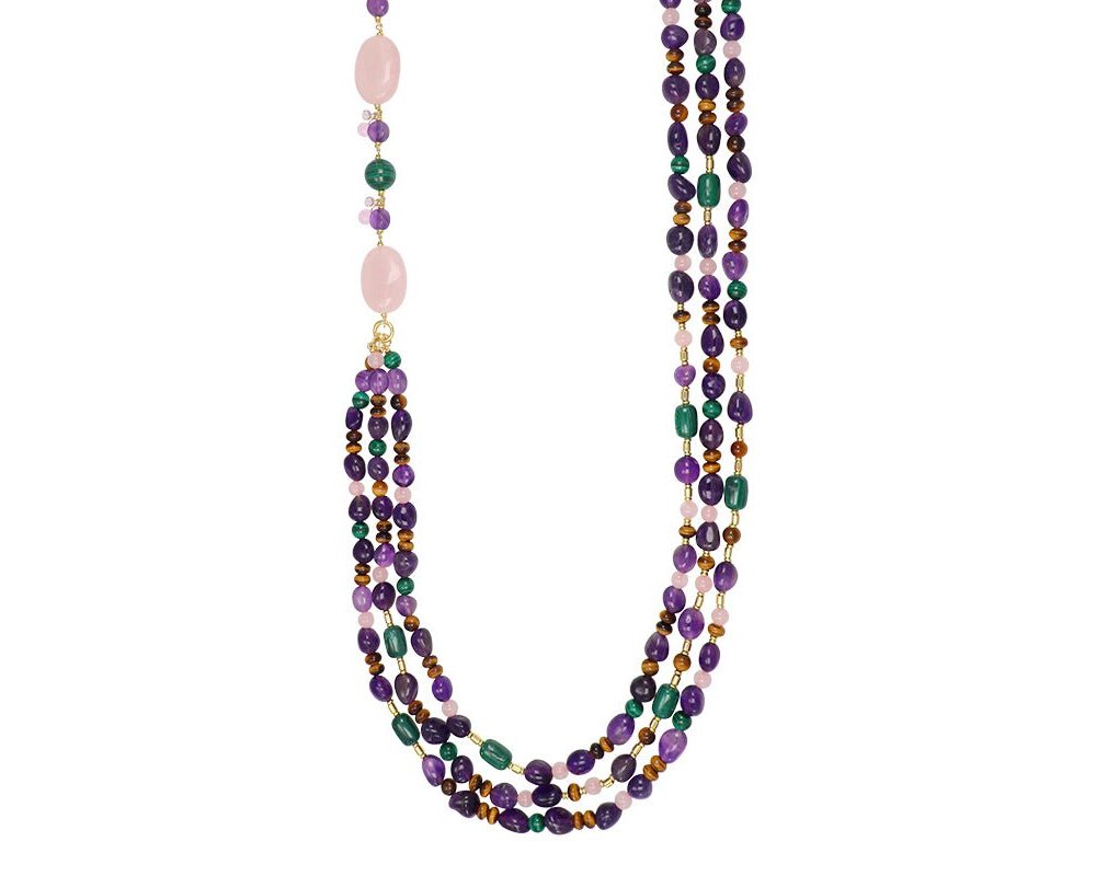 Nivy - Collana Minerva - Tre Fili - Elegante