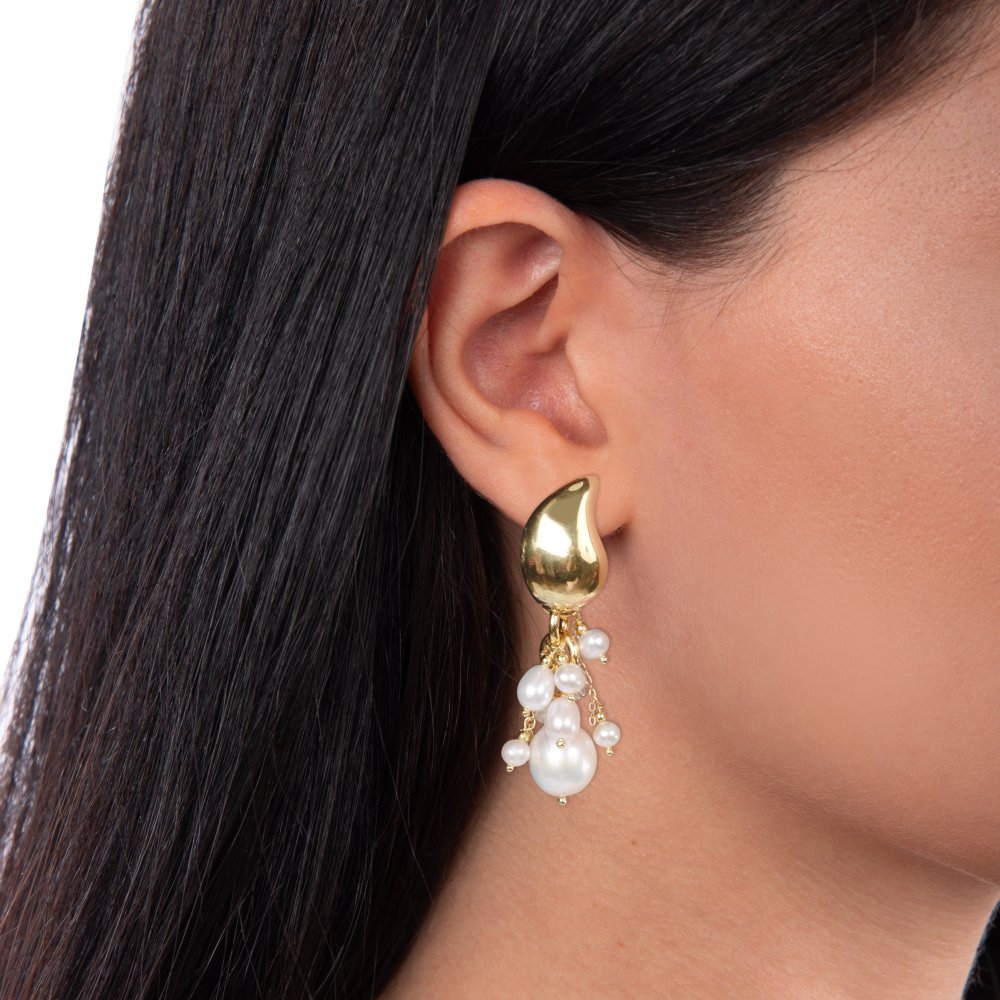 Nivy - Orecchini Nara - Perle E Zirconi