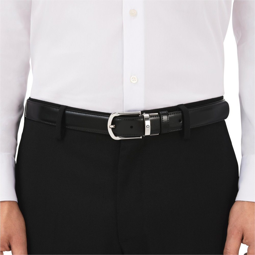 Montblanc - Cintura Reversibile - Pelle - 30 Mm