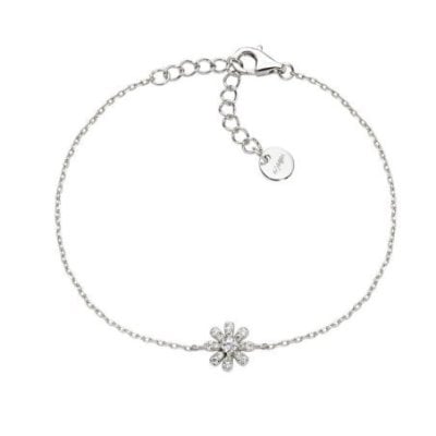 Amen - Bracciale Mini Margherita - Argento - Zirconi