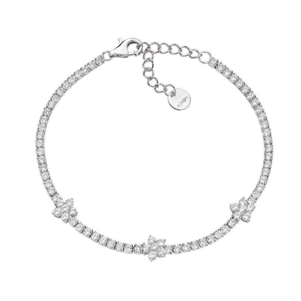Amen - Bracciale Tennis - Argento 925 - Zirconi