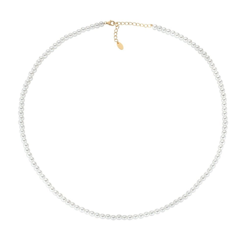 Amen - Collana Con Perle - Cristallo - Oro